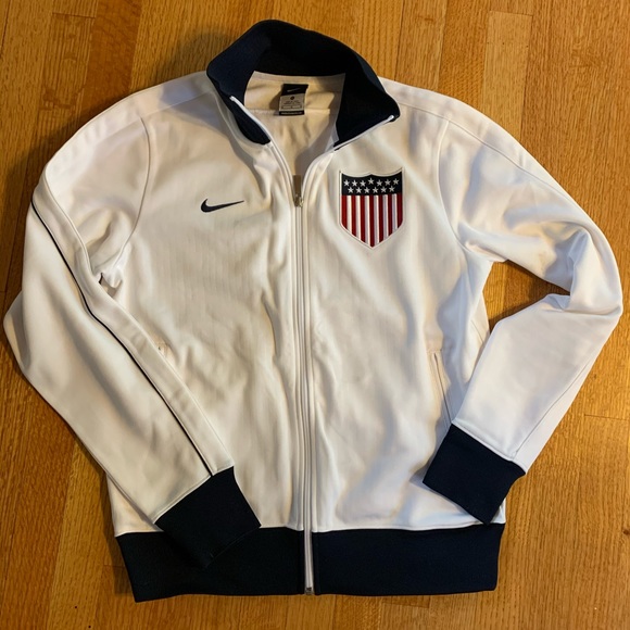 Sale! Nike USA bomber jacket and long-sleeve T - M - Picture 2 of 8